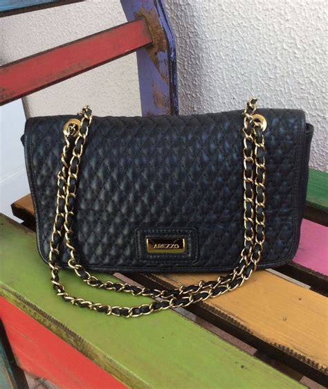 bolsa estilo chanel arezzo|bolsa chanel.